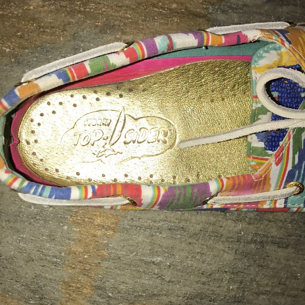Sperry Top-Siders Multi-Color With Beading Detail - image 3